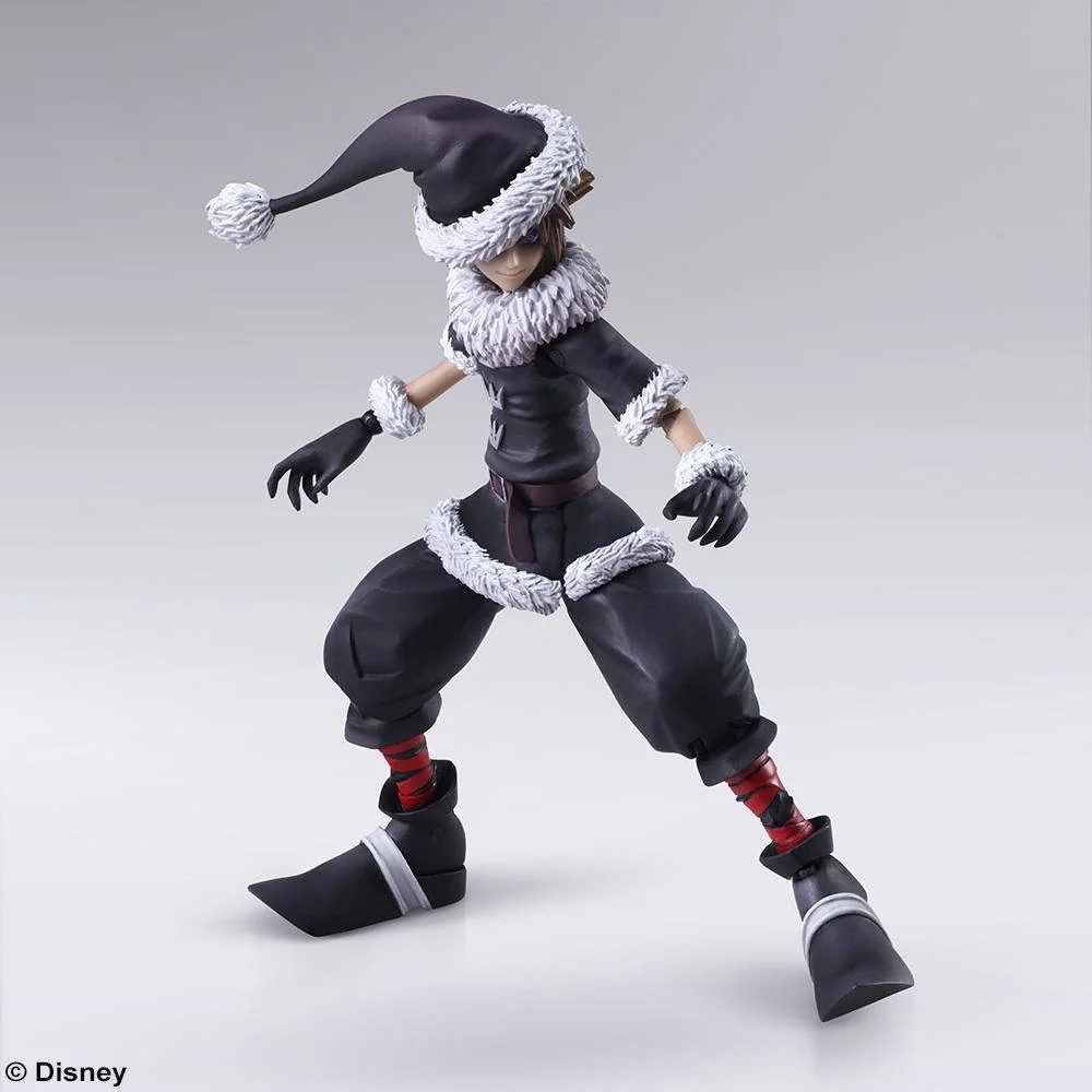 Kingdom Hearts II Bring Arts Action Figure Sora Christmas Town Ver. 15 cm